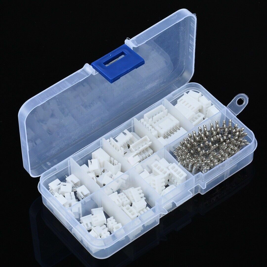 40Pcs JST XH 2.54mm 2p 3p 4p 5 pin Terminal Housing Header Connector AWG#24~#32