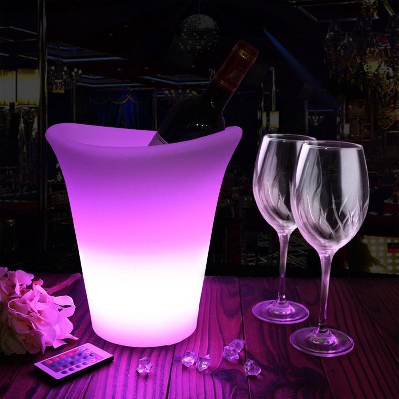 Durable Versatile Ice Bucket Large Ice Buckets Wine Coolers Round Colorful
