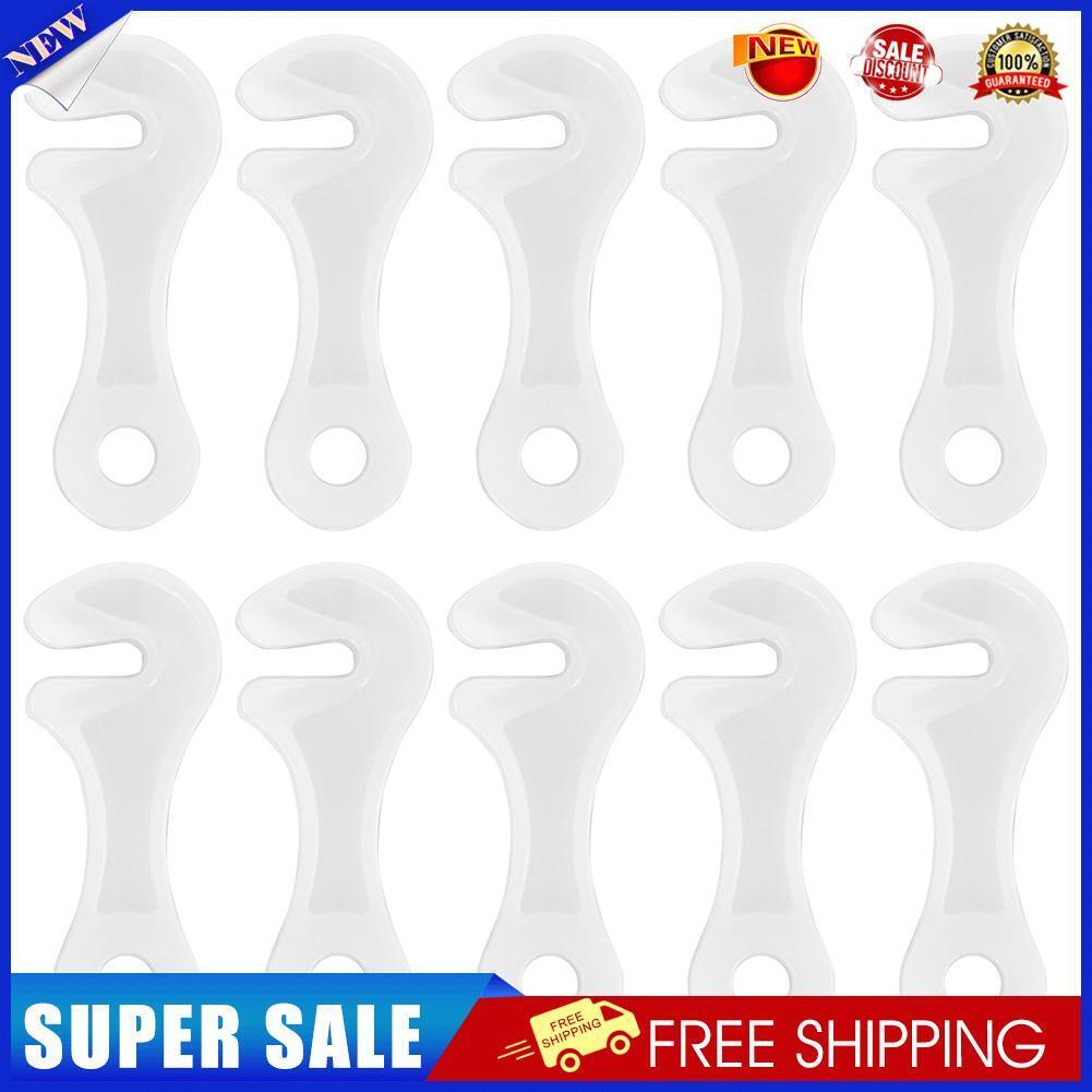 10pcs Luminous Tent Windproof Cord Rope Fixing Buckles Canopy Cord Buckle
