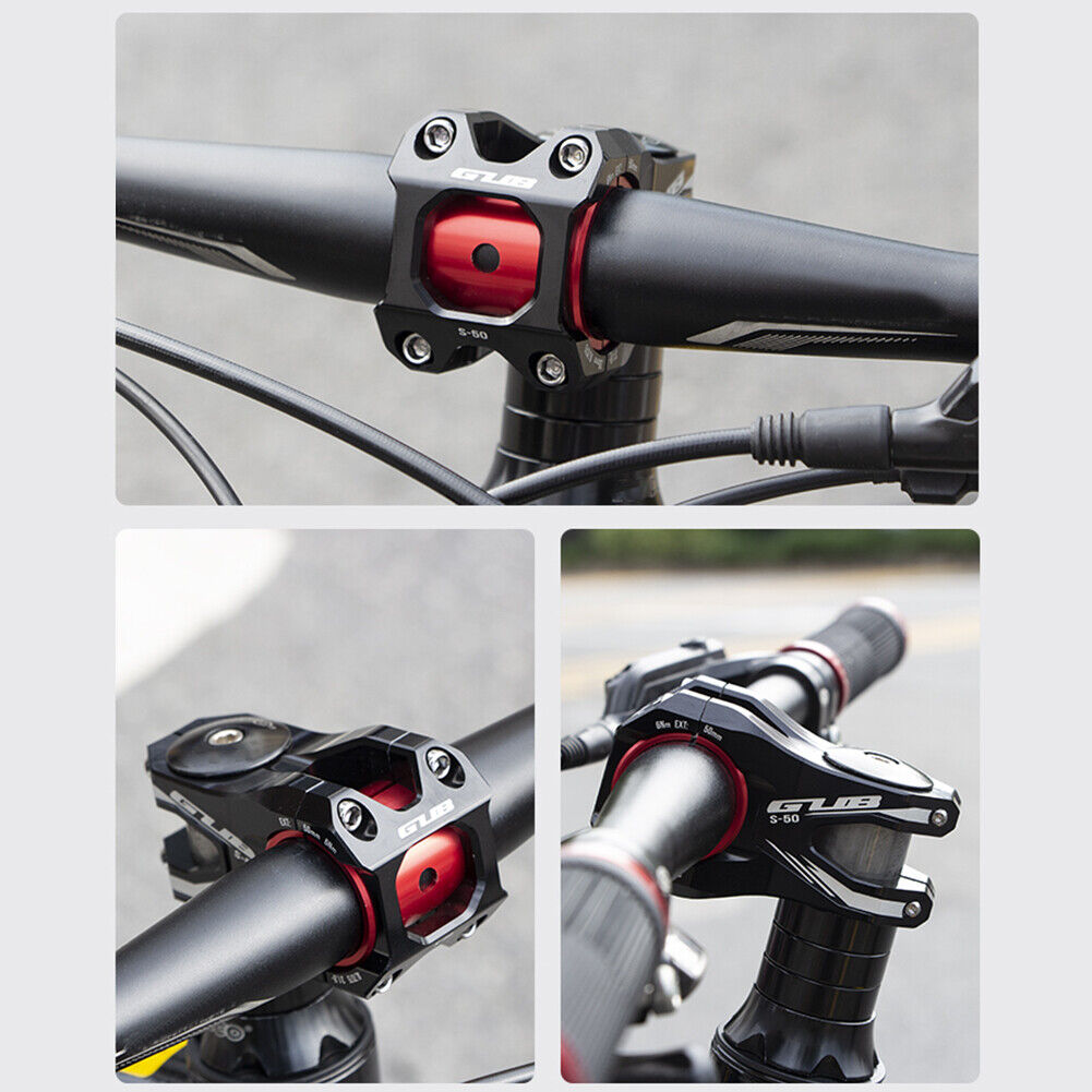 Aluminum Alloy Short MTB Bike Stem CNC Bicycle Handlebar Heightening Stems