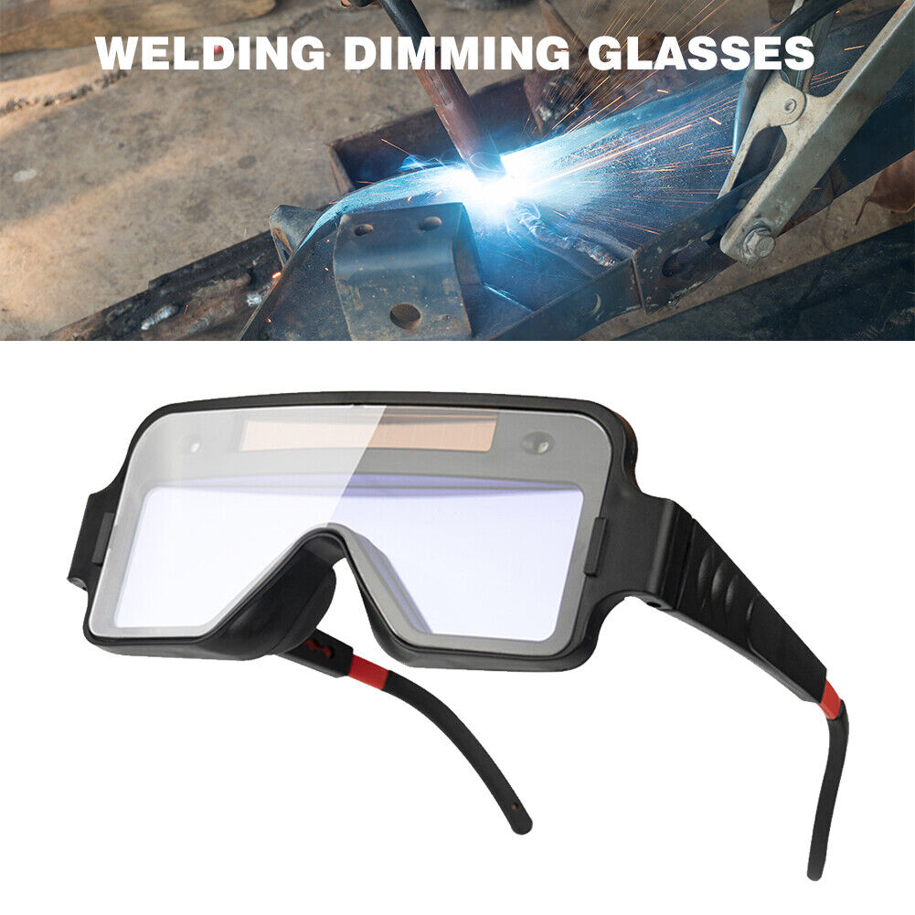 Solar Auto Darkening Anti-Glare Welding Glasses DIN11 Protection Helmet