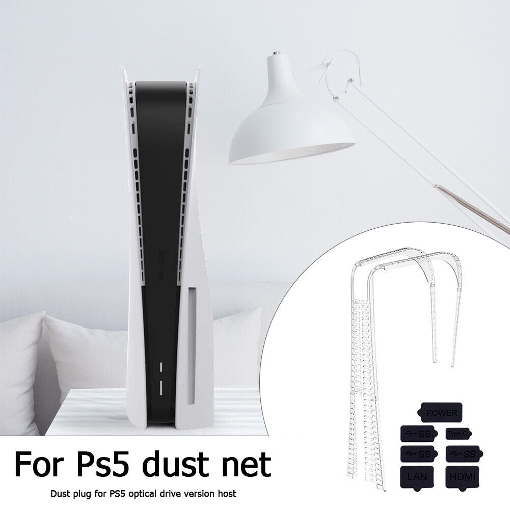 Silicone Dust Plug for PS5 Gaming Console Dust Proof Cover Stopper Kits