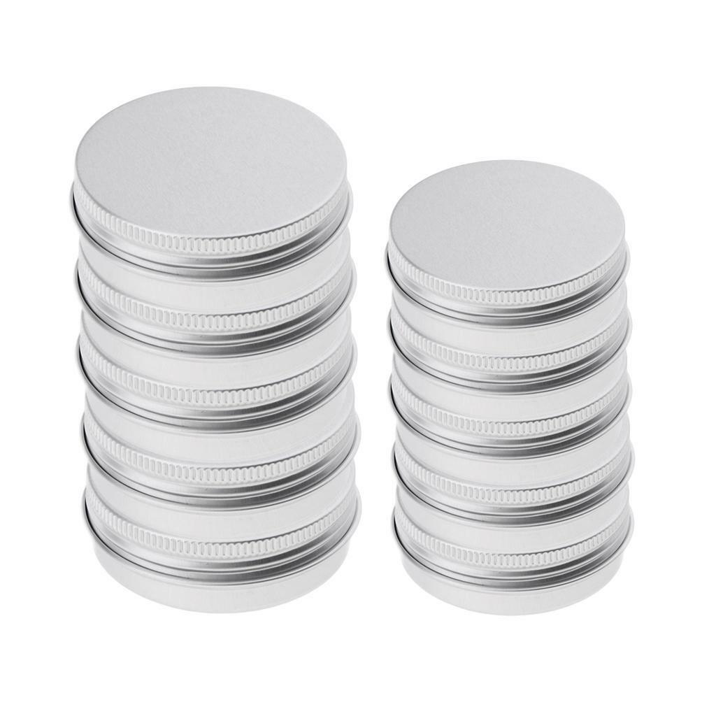 20 Pieces 40ml 100ml Aluminium Lip  Empty Pot  Container Box Case