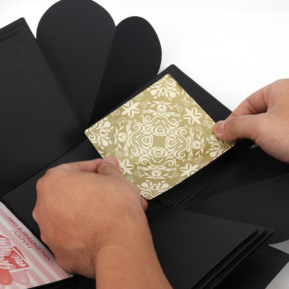 DIY Surprise Love Explosion Box Gift Accessories for Scrapbooking Album (B)