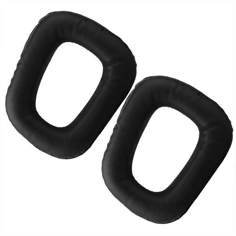 2Pcs/Pair Headphone Cushions Replacement Ear Pads Cushion For Logitech G35 G930