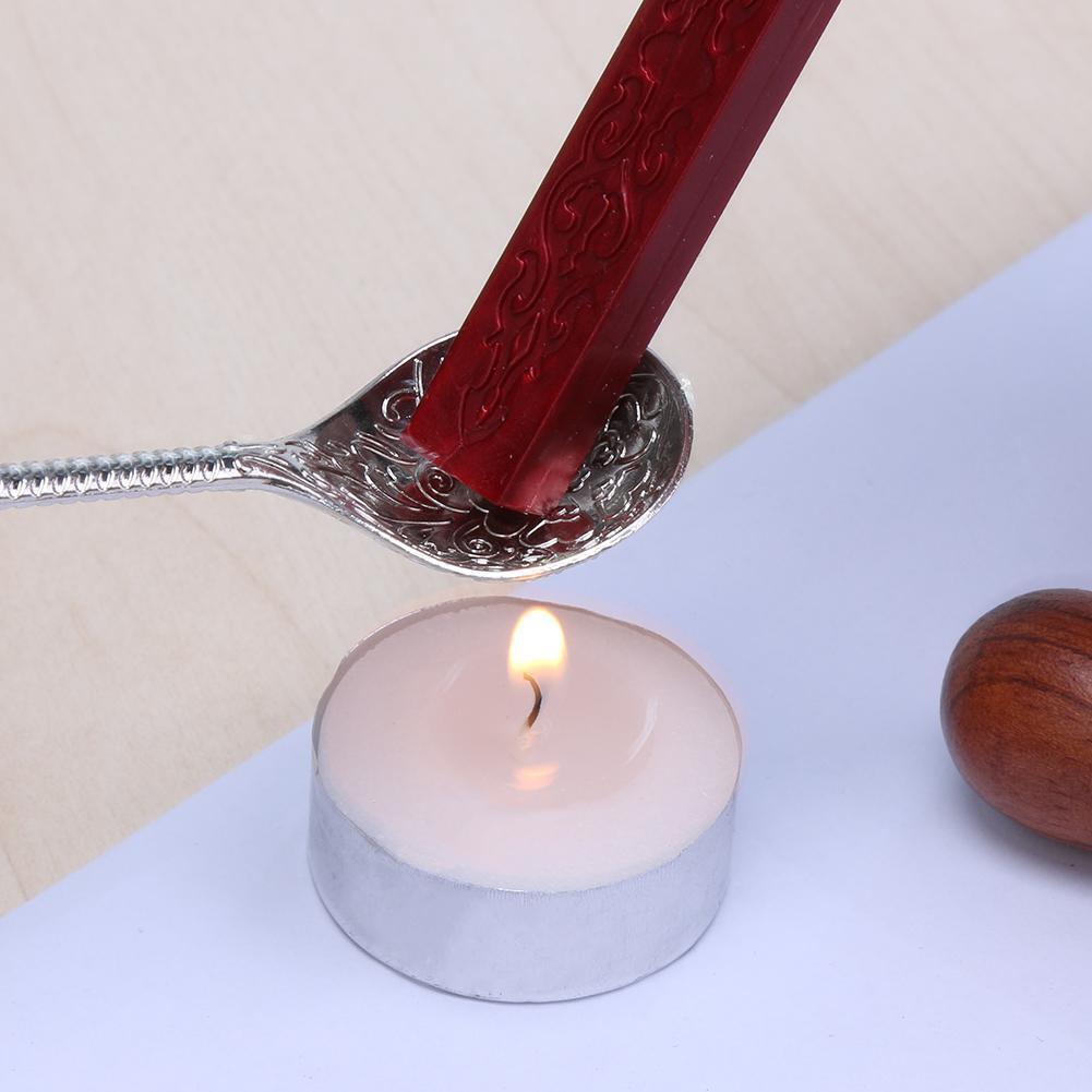 DIY Sealing Strip Branding Paint Stamp Seal Wax Stick/Glittering Wine Red