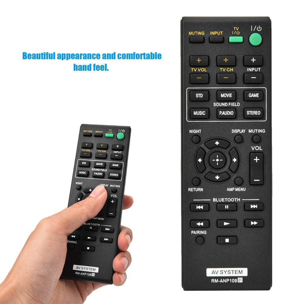 Replace Remote Control Audio Power Amplifier for Sony RM-ANP109 HT-CT260H