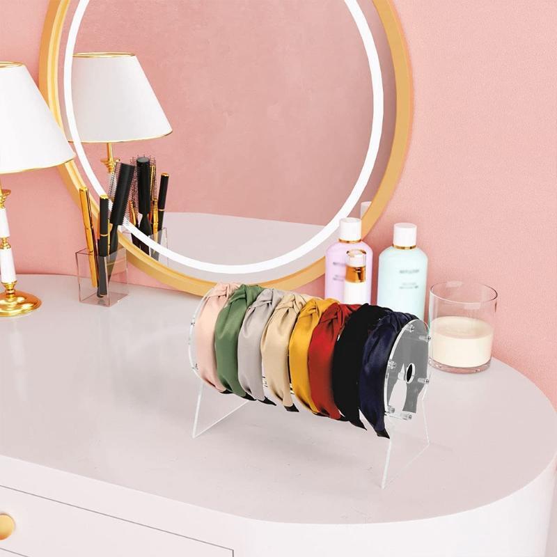 Acrylic Headband Holder Detachable Clear Stand for Teen Girls and Women Gifts