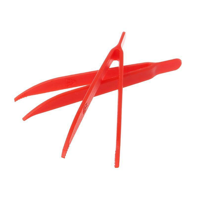 10pcs Plastic Anti-static Tweezer Heat Resistant Maintenance Repair Tool