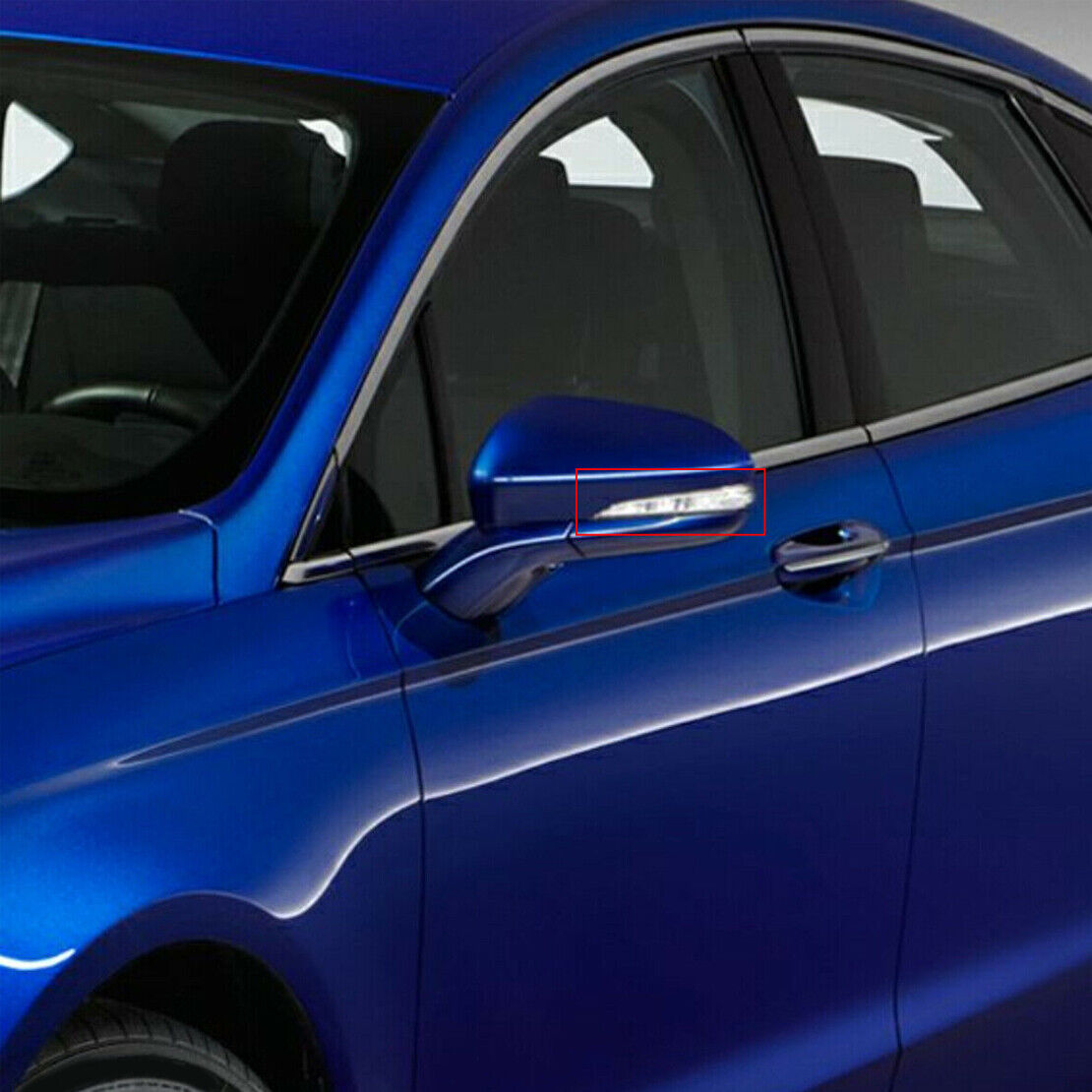 2PCS Wing Side Mirror Turn Signal Light fit for Ford Fusion Mondeo 2013-20