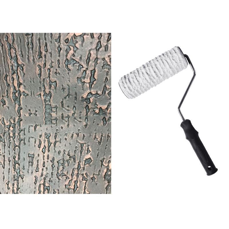 Decorative Paint Roller Pattern Embossing Texture Painting Tools For Wall Rubber