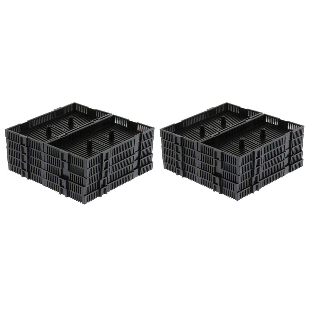 20x Plastic Under Gravel Filter Sand Filters Plate Water Filter for Aquarium