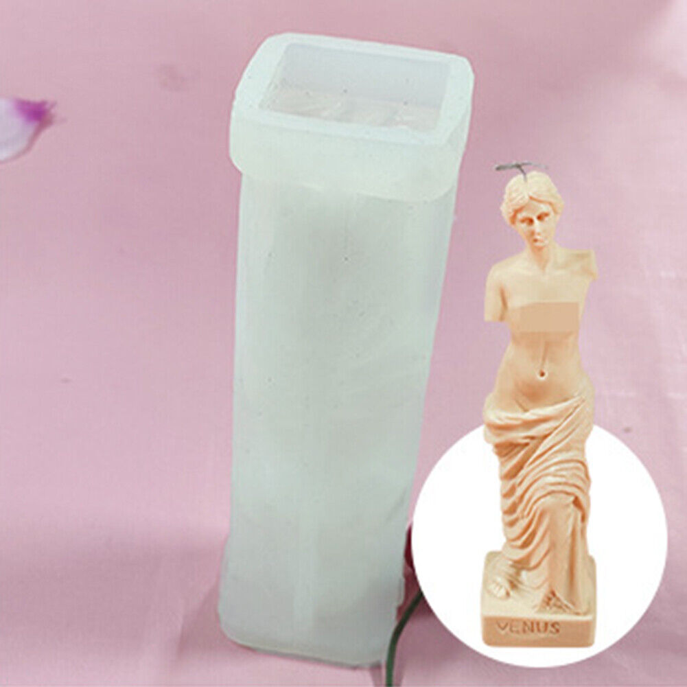 DIY Soap Mold Silicone Candle Making Wax Mould Human Body Shaped Handcraft