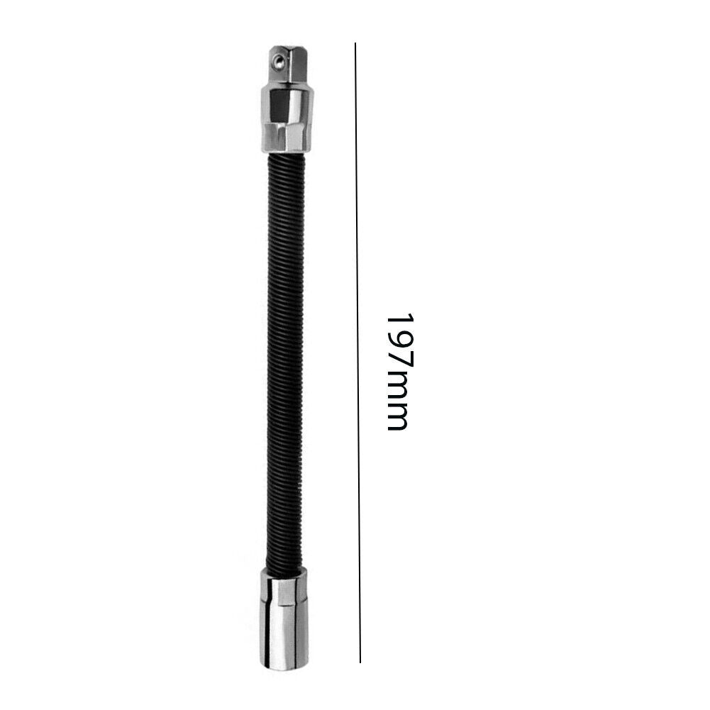 Electric Wrench Sleeve Flexible Shaft Universal Extension Rod (3/8 inch)
