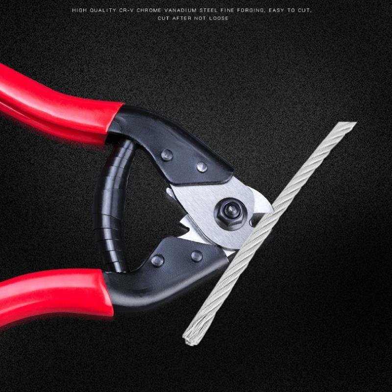 Upgraded Aircraft Bicycle Bike Cable Cutter Stainless Steel Wire Rope Cutter