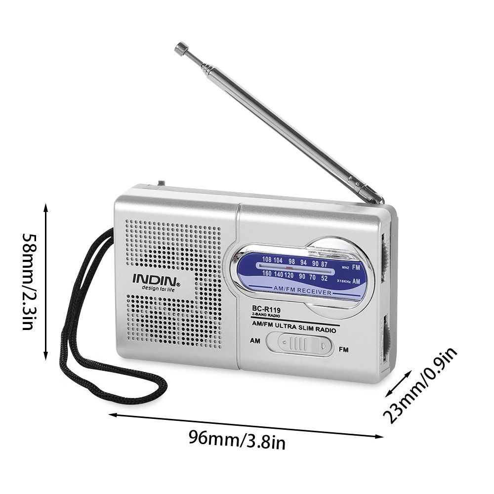 Tool Speaker Portable Pocket Weather Radio World Receiver Mini Radio AM/FM