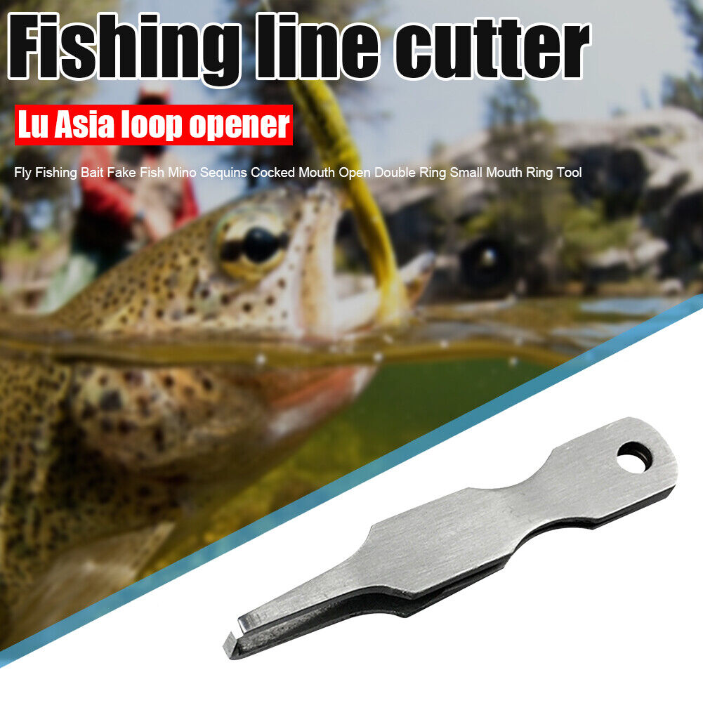 Multifunctional Fishing Line Cutter Nippers Lure Loop Ring Opener Pliers