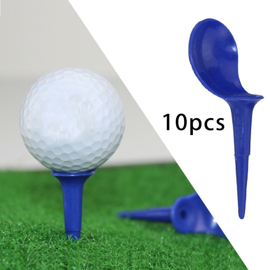 10/Set Blue Novelty Golf Tees 82mm Golfing  Tees Training Aids