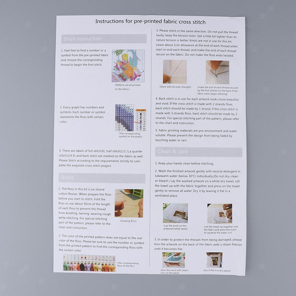 Sewing accessories Embroidery Needlework Yarn Embroidery Cross Stitch Kits
