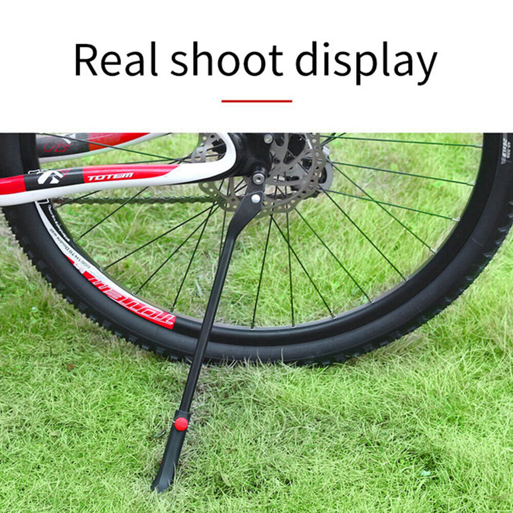 Bicycle Side Kick Stand Parking Rack Bike MTB Aluminum Foot Support Brace