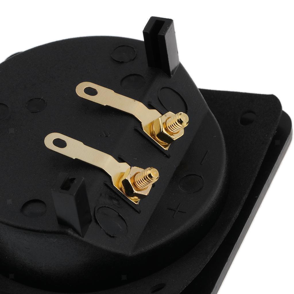DIY Home Car Stereo Screw Cup Connections Subwoofer Plugs 2 Way 80 502