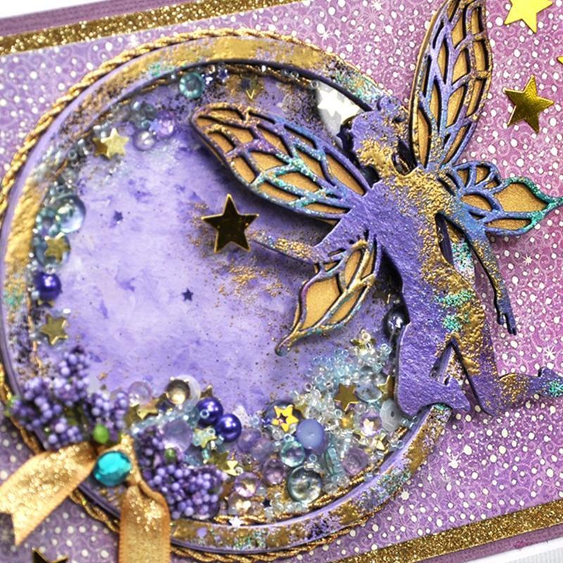 Fairy Angel Set Cutting Dies Stencil Scrapbooking DIY Album Stamp Paper Card