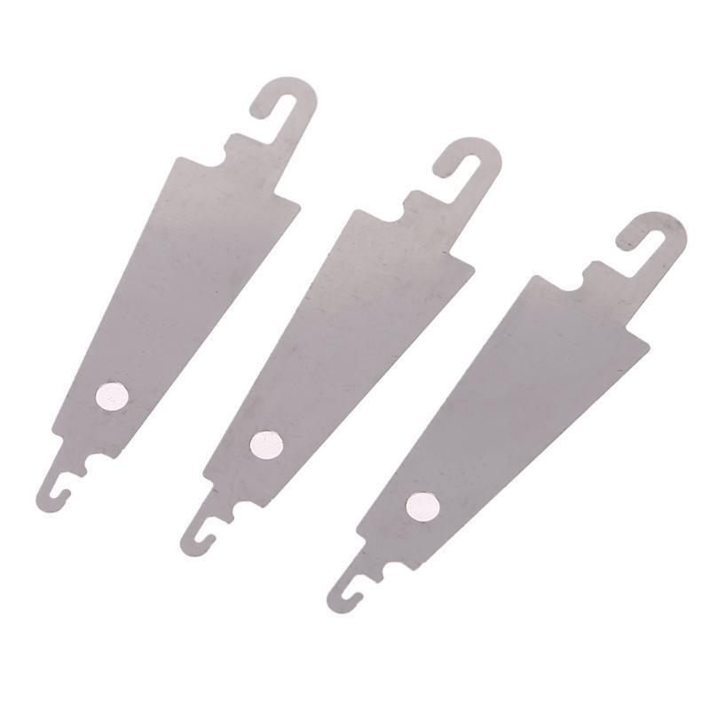 60pcs Metal Needle Threaders Embroidery Cross Stitch Threading Large Eye Needles