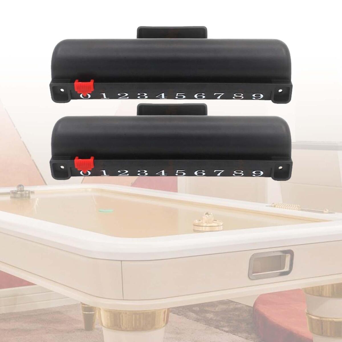 2Pcs Table Football Counter 10 Numbers Scoring Units Foosball Scoreboard