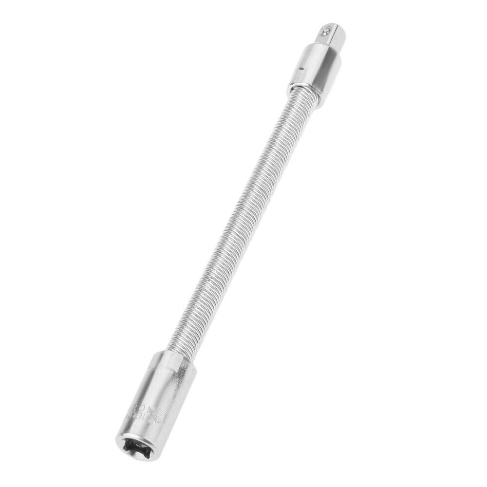 145mm Long 1/4" Drive Flexible Extension Socket Ratchet Bar Spring Hand Tool 1X