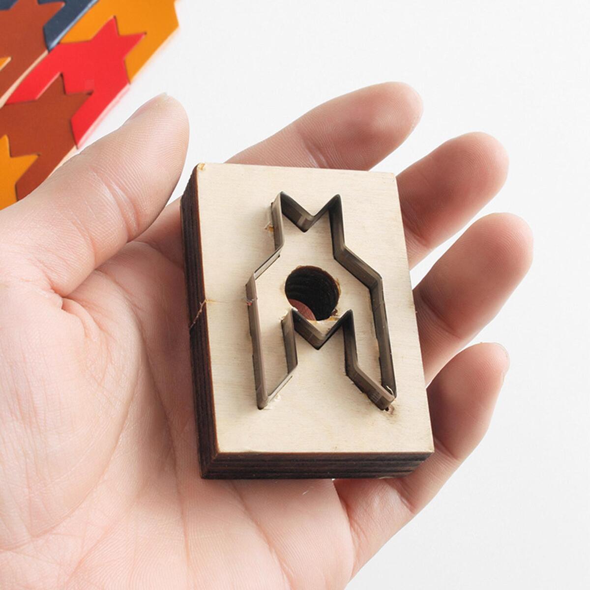 Wooden Die Cutting Leather Mold Punch Trimming Leather Craft Cutting Dies