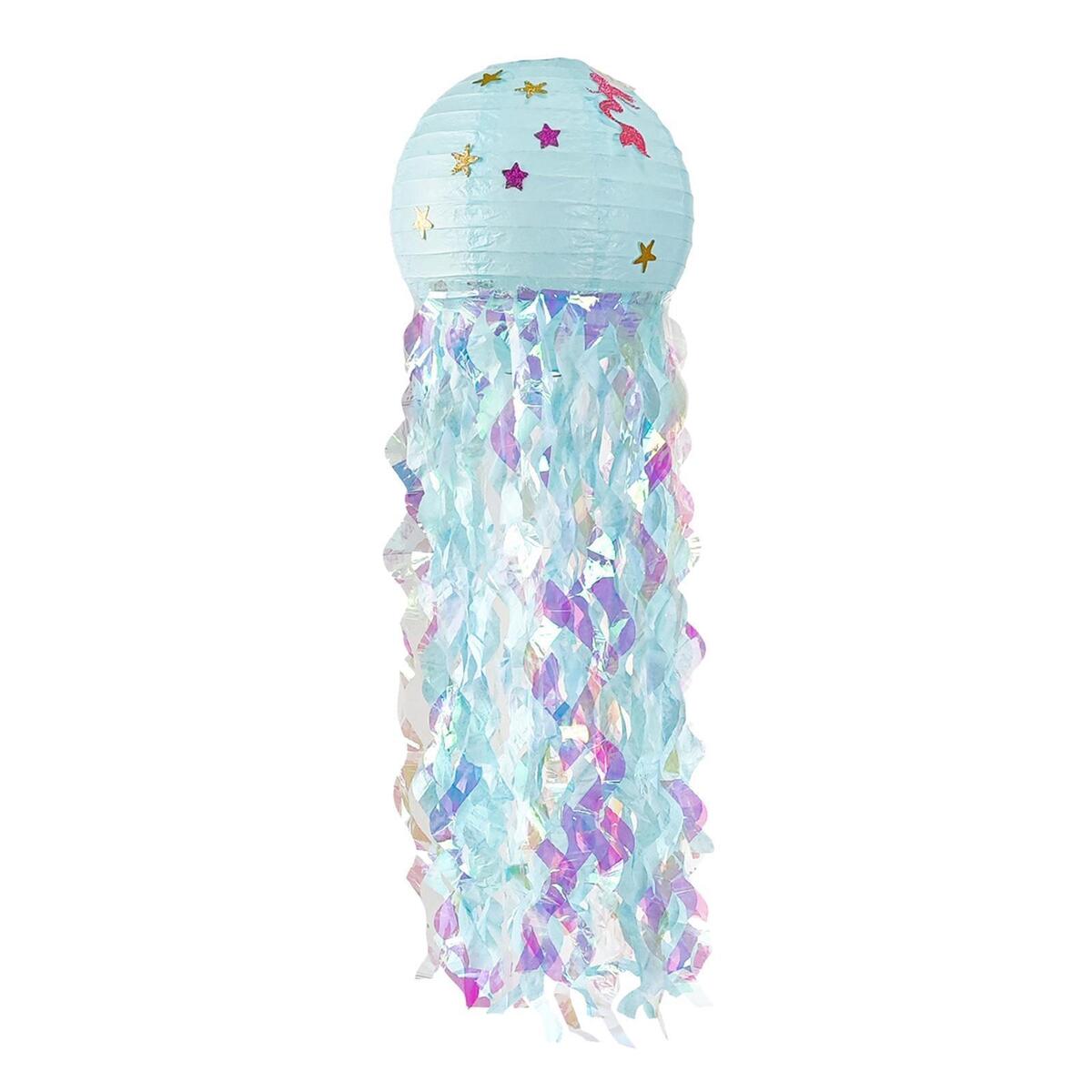 2x Mermaid Party Jellyfish Lamp Mermaid DIY Creation for Kids