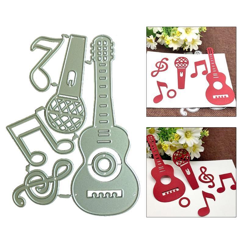 Carbon Steel Cutting Dies Template Music Note Guitar Carbon Steel Cutting Dies