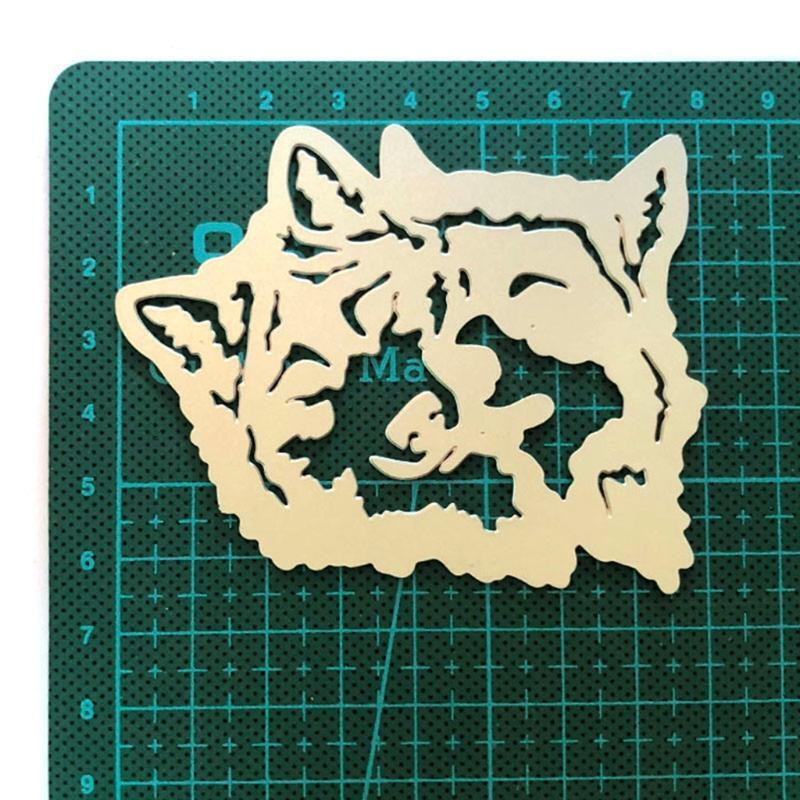Christmas Wolf Metal Cutting Dies Stencil DIY Scrapbooking Album Paper Card Mold