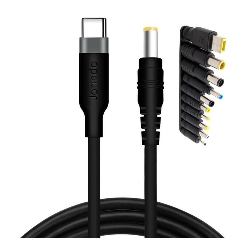USB C/Type-C PD to 12V 5.5x2.5mm Power Cable for Laptop LED Light CCTV Camera