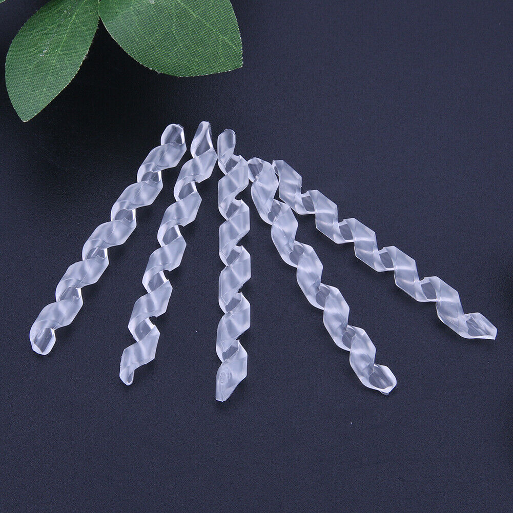 5pcs Bike Brake Cable Protector Anti-friction Bike Line Wrap(Transparent)