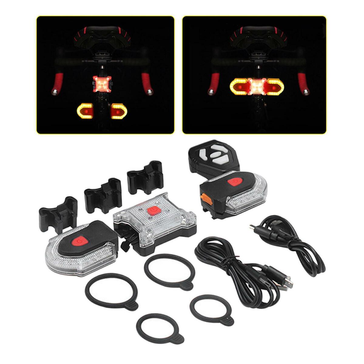 Light with Turn  Bicycle Indicator Light Rechargeable