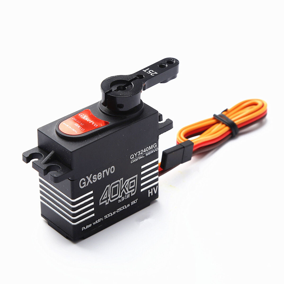 Waterproof 40kg Metal Gear Digital Servo Kits for DIY 1/8 1/10 RC Car Robot