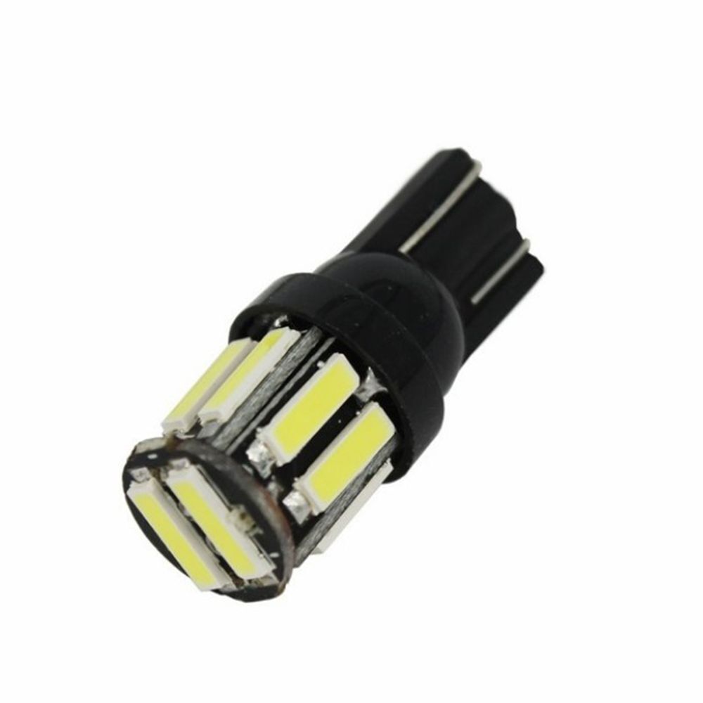 roof  Canbus Bulb Error Free LED Light W5W T10 10 SMD 194 168  Car Sidelight