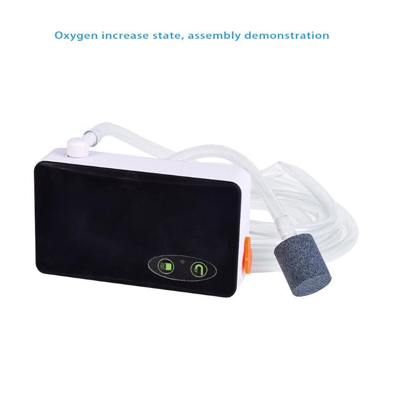 Air Pump Rechargeable Fish Aerator Pump Circulation Pump for Fish Transportation