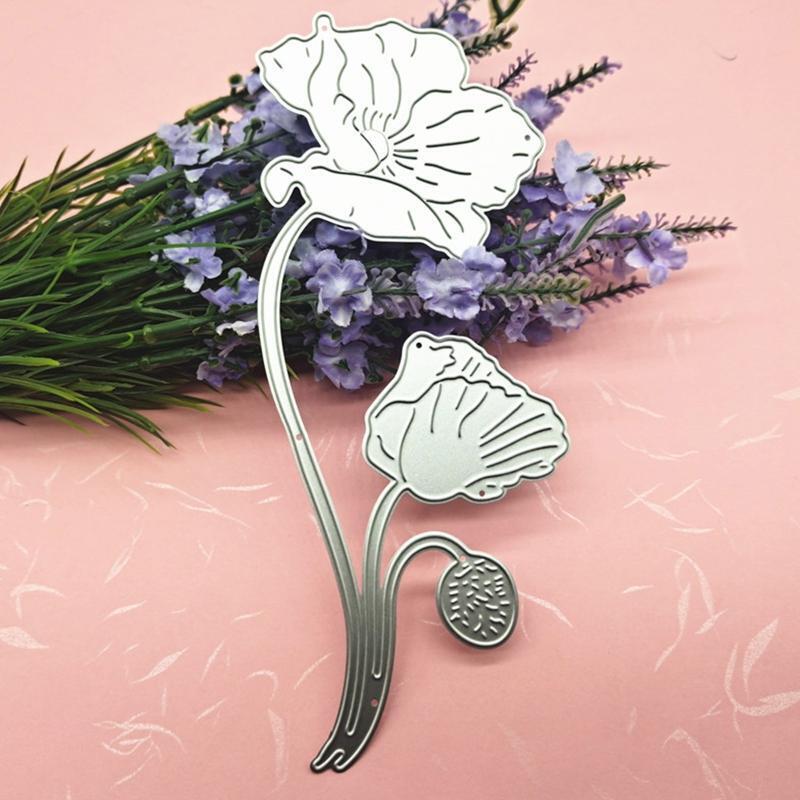Lotus Metal Cutting Dies Stencil Scrapbooking DIY Album Stamp Paper Card