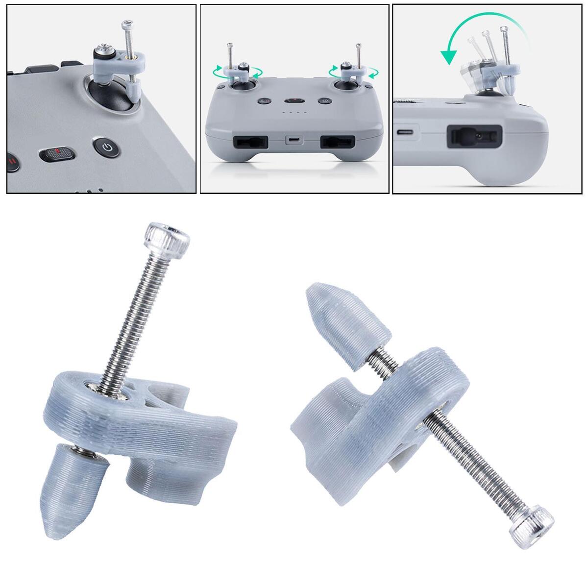 2 Pieces Rocker Joystick Fixed Speed Bracket for RC N1 Remote Controller