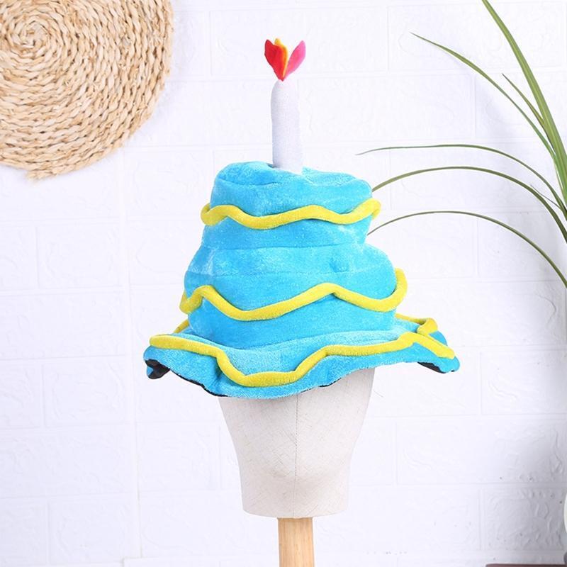 Birthday Cake Hat Party Cone Hats For Kids Party Hats  Dress Up Props Cap