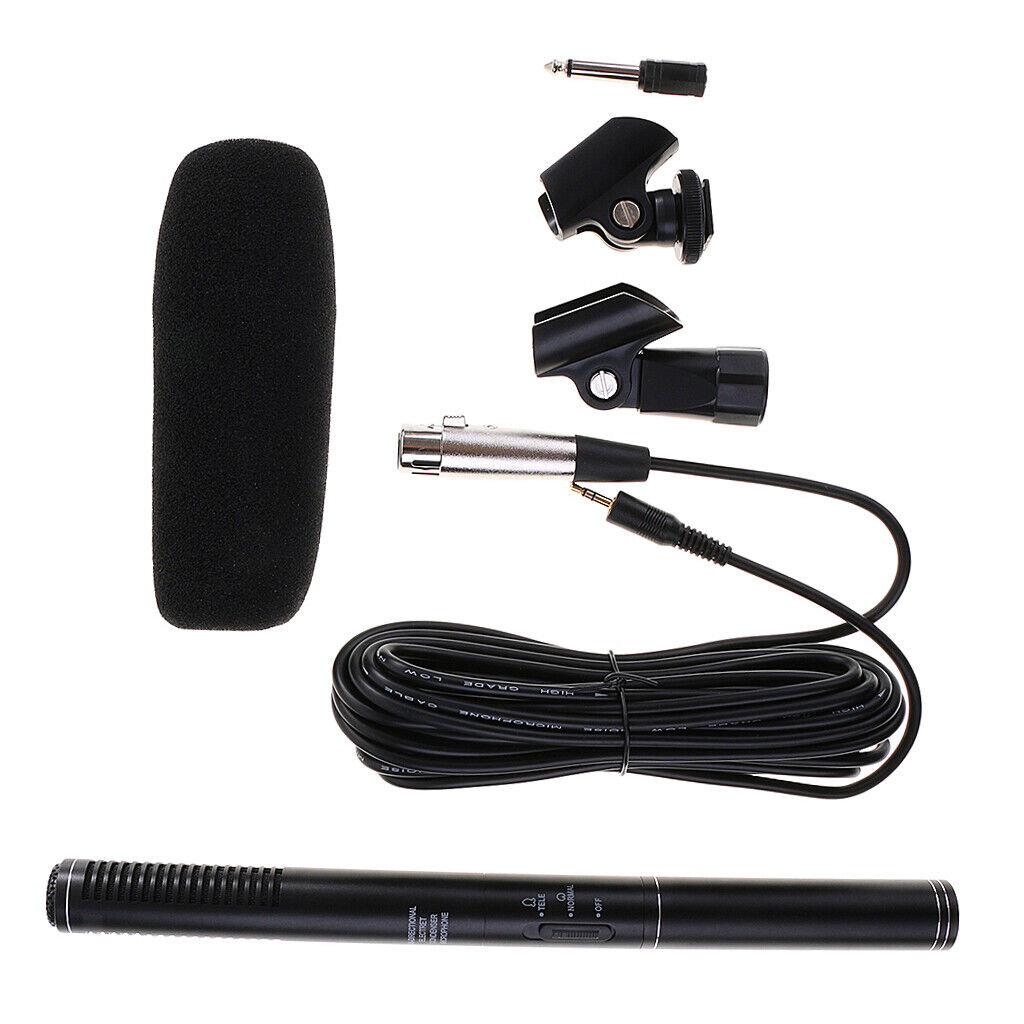 Professional Interview Uni-Directional Microphone Handheld Microphone Set B