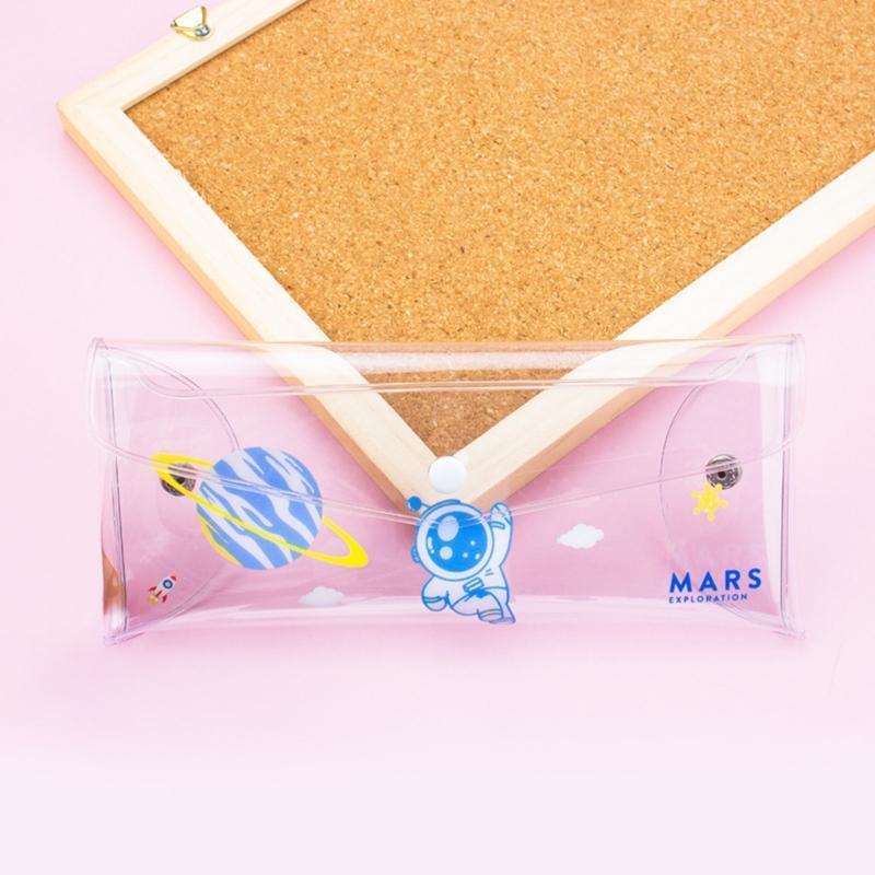 Wateproof Cosmetics Pouch Portable Mini Clear Coin Purse Clear PVC Pencil Bag