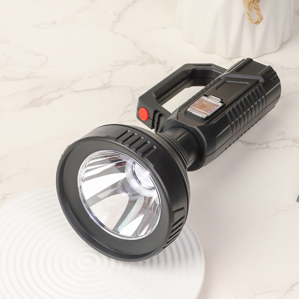 USB Rechargeable LED Light Searchlight Flashlight Torches Camping Light