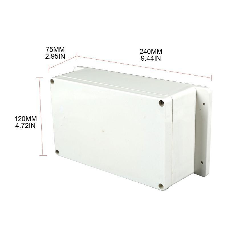 Plastic Junction Box Power Enclosure Box Electronic Project Case Dustproof