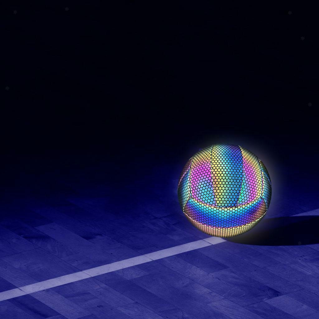 Glowing Reflective Volleyball Size 5  Soft PU Leather Professional for