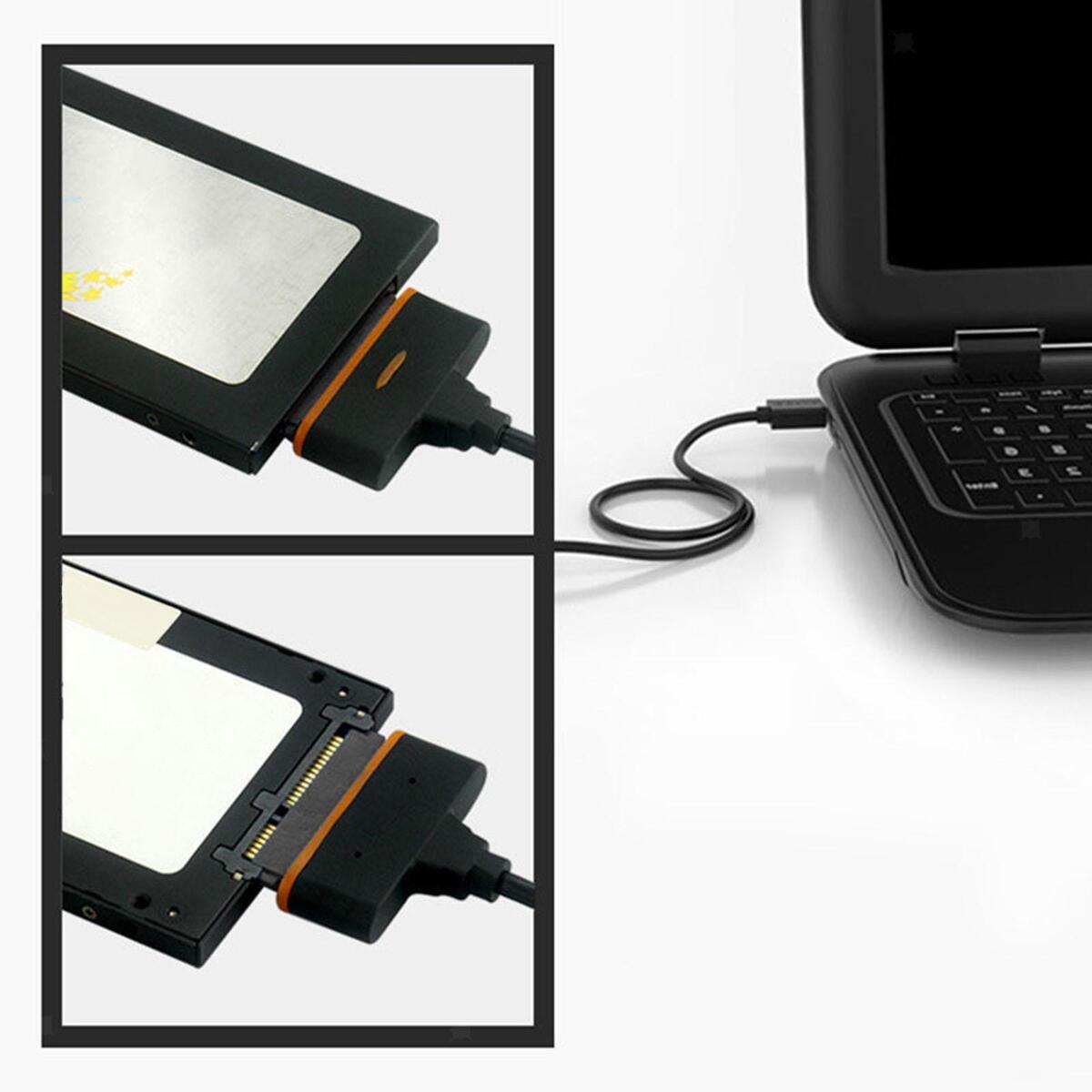 Portable SATA to USB 3.0 2.5" High Speed Disk Driver 6 Gbps for Notebook PC