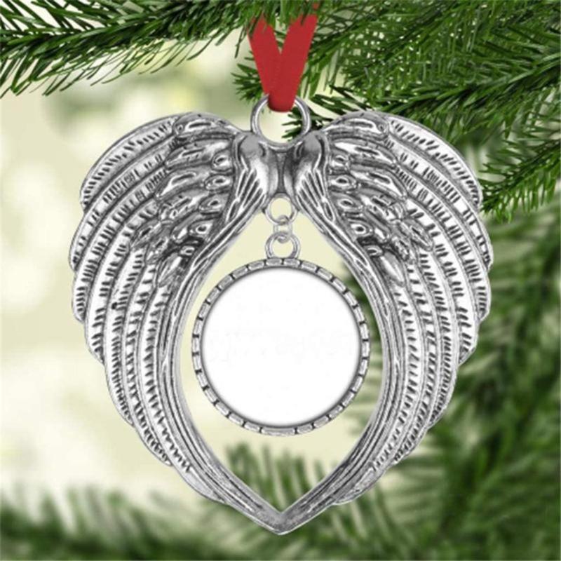 DIY Gift Angel Wing Shape with Red Ropes Christmas Tree Party Favor Meaningful