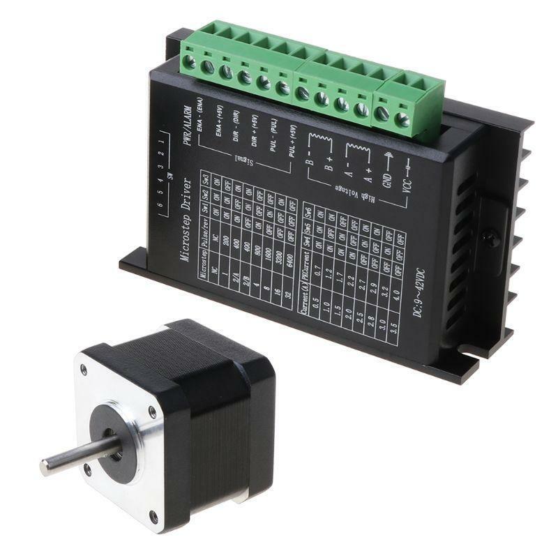 Nema17 Stepper Motor 42 motor 1.5A 17HS4401S With TB6600 Stepper Motor Driver 23
